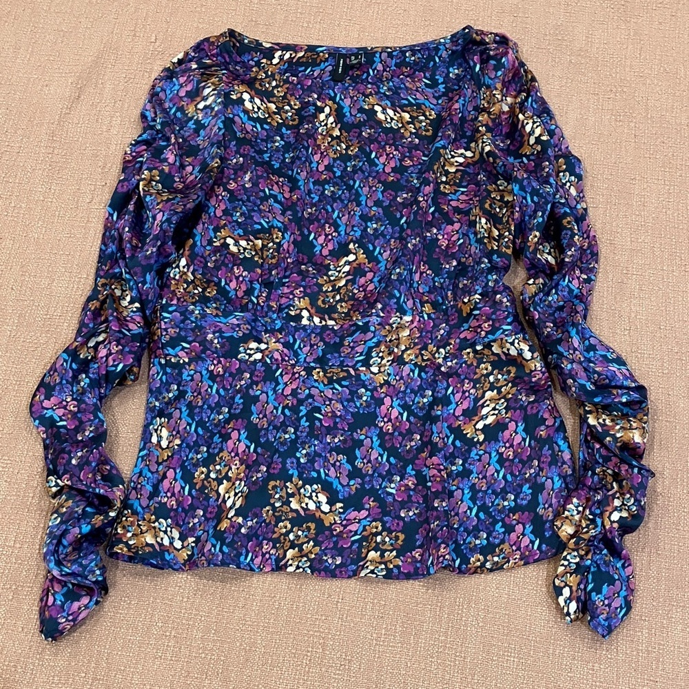Vero Moda small wm’s Multicolor Floral Blouse